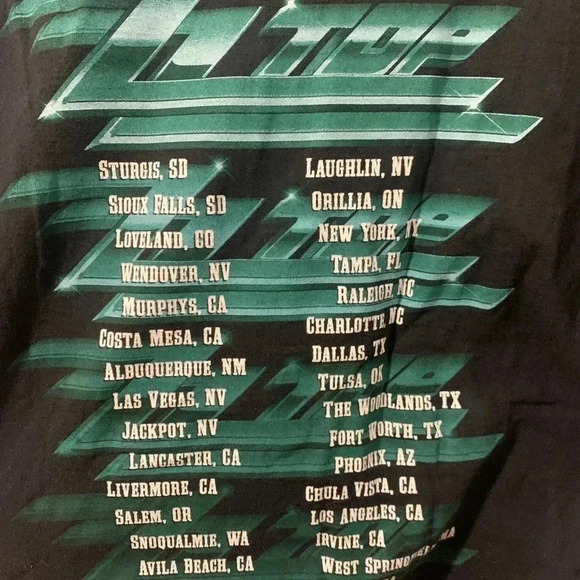 ZZ  Top Concert Tour T-Shirt - Picture 6 of 8